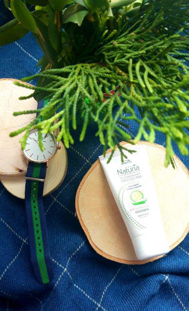 Joanna Naturia, Krem do rąk, Glicerynowy, Wygładzający, Ogórek