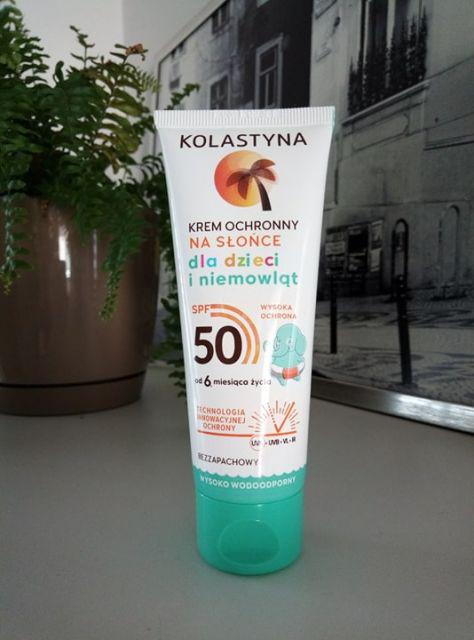 Kolastyna Krem ochronny na słońce dla dzieci i niemowląt, SPF 50