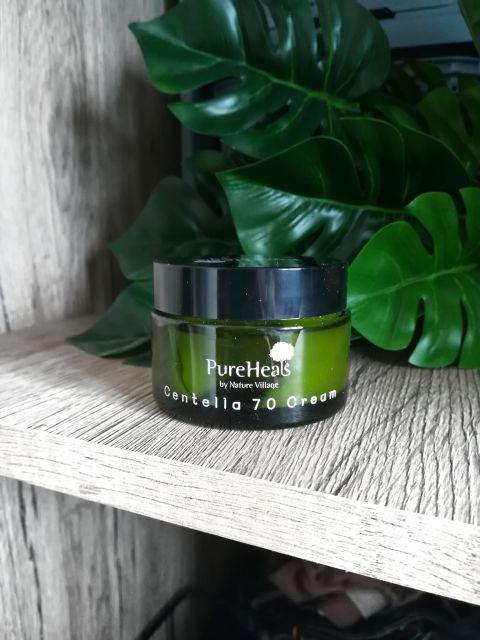 Pureheal's Centella, Krem do twarzy, Łagodzący, Dla skóry wrażliwej, Z wąkrotą azjatycką 70%