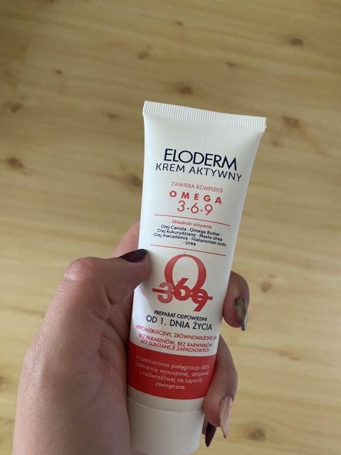 Eloderm Omega 3-6-9, Krem aktywny, Kompleks omega