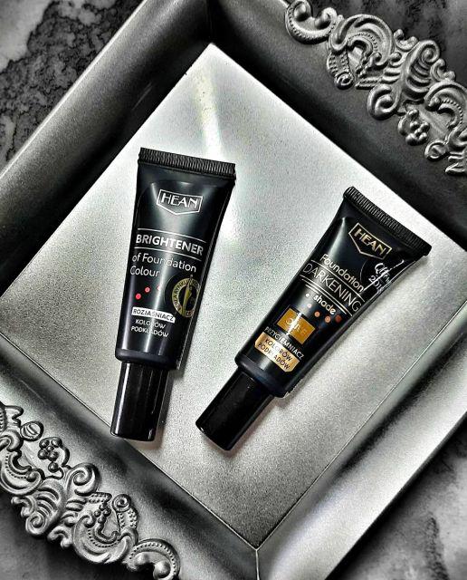 HEAN Foundation Darkenig Shade, Przyciemniacz kolorów podkładów, Olive