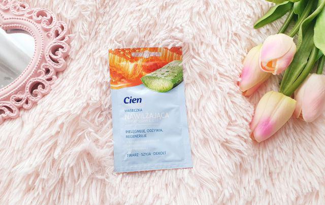 Cien Maseczka do twarzy, Nawilżająca, Z witaminami E, C i F
