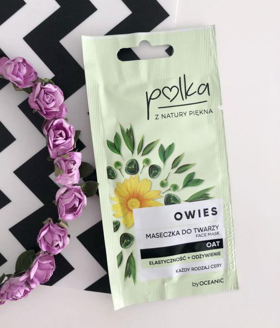 Polka Maseczka do twarzy, Elastyczność + Odżywienie, Owies