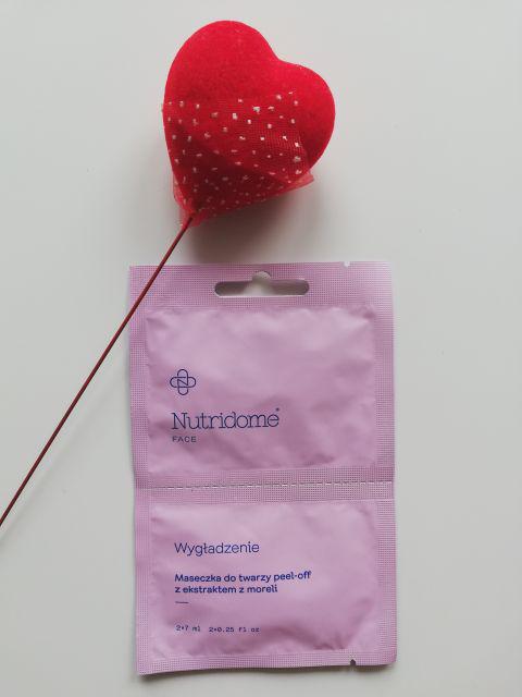 Nutridome Maseczka typu peel-off z ekstraktem z moreli, wygładzenie