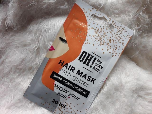 OH! my sexy hair Maska do włosów, Brokatowa, With Glitter, Deep Conditioning