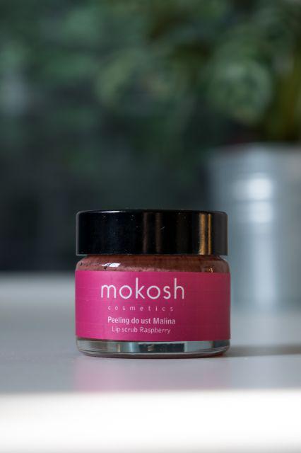 Mokosh Peeling do ust, Malina