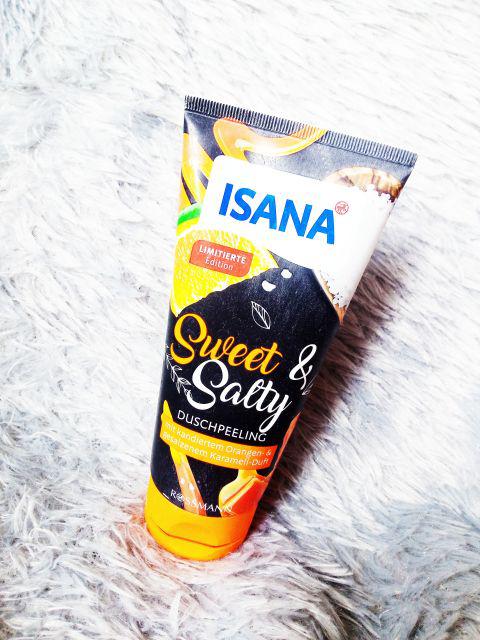 Isana Peeling pod prysznic, Sweet & Salty 