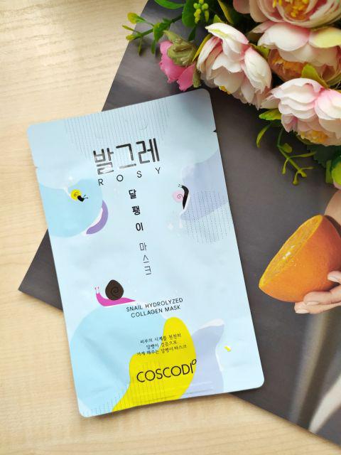 coscodi maseczka z kolagenem i śluzem slimaka