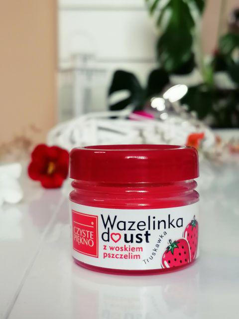 Wazelina do ust z woskiem pszczelim Czyste Piękno