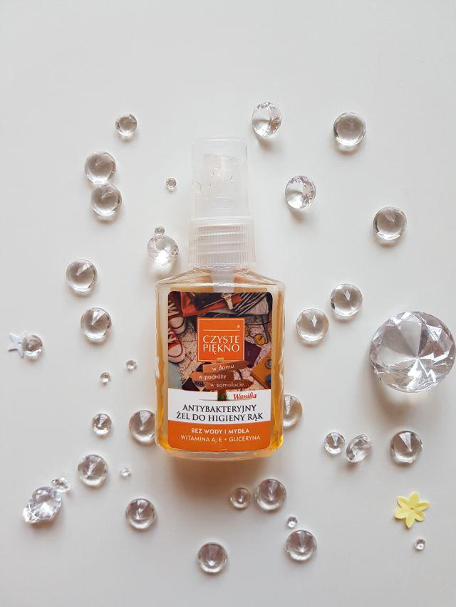 Estetica Czyste Piękno, Żel antybakteryjny do higieny rąk, Wanilia