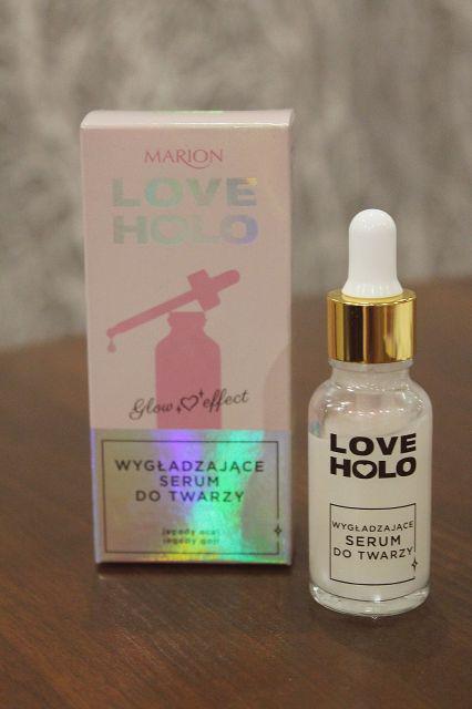 Marion Love Holo, Serum do twarzy, Wygładzające, Jagody acai i jagody goji