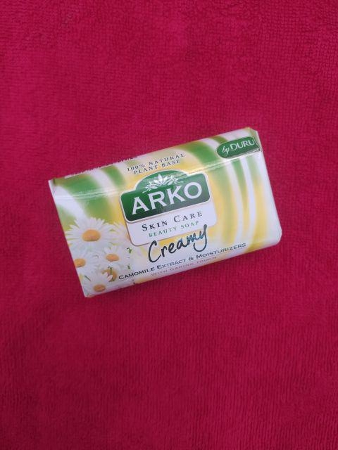 Arko Creamy, Mydło w kostce, Camomile extract & Moisturizers