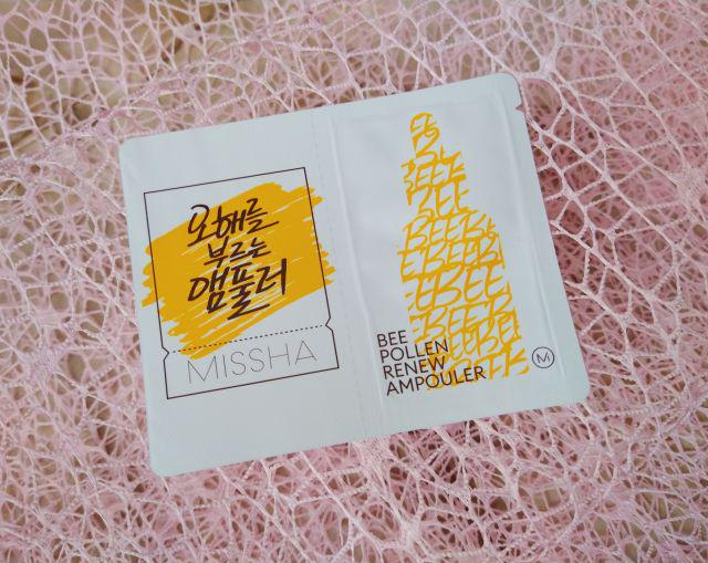 MISSHA Bee Pollen Renew Ampoule, Wzmacniająca ampułka na bazie ekstraktu z pyłku pszczelego