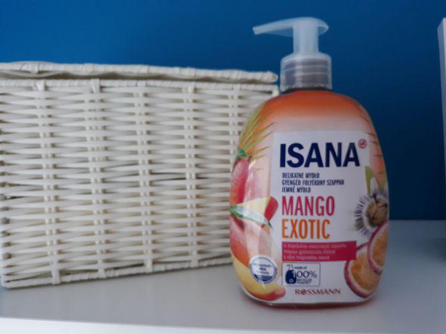 Isana Mydło do rąk w płynie, Mango Exotic