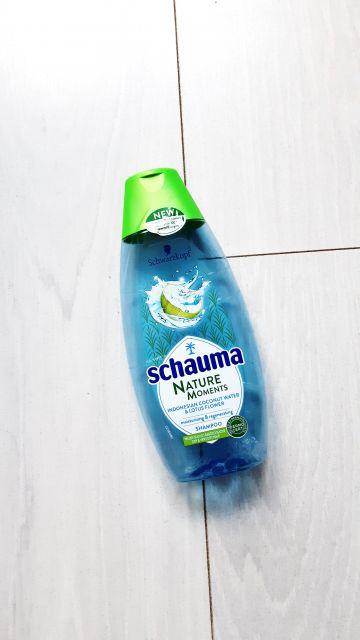 Schwarzkopf Schauma, Nature Moments, Szampon do włosów, Indonesian Coconut Water & Lotus Flower