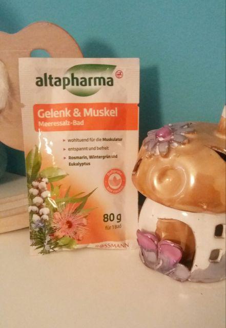 Altapharma Sól do kąpieli, Morska, Odprężająca