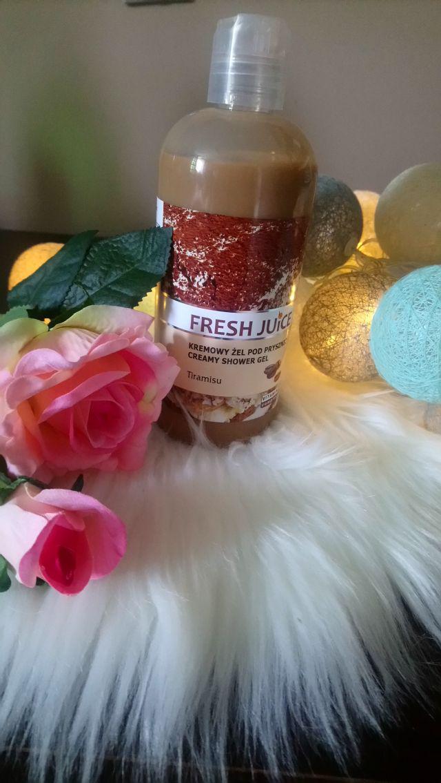 Fresh Juice Żel pod prysznic, Kremowy, Tiramisu