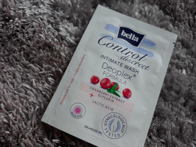 Bella Control Discreet, Płyn do higieny intymnej, Nawilżający, Z ekstraktem z żurawiny