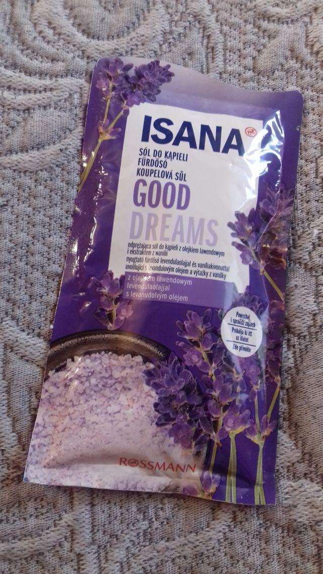 Isana Sól do kąpieli, Good Dreams, Olejek lawendowy i ekstrakt z wanilii
