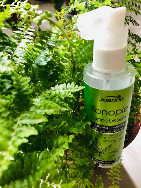 Joanna, Konopie, Odżywka-wcierka do włosów i skóry głowy, Nawilżająco - wzmacniająca, Cannabis Seed