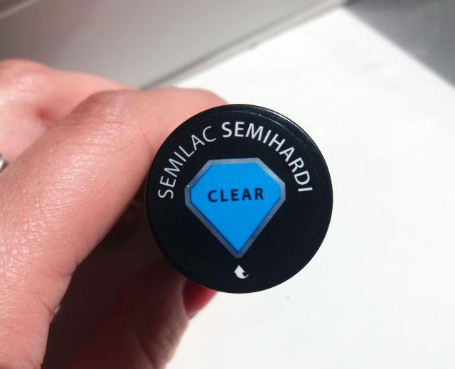 Semilac Lakier hybrydowy, Budujący, Hardi Clear
