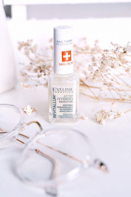 Eveline Nail Therapy Professional, Odżywka do paznokci, Revitalum, After Hybrid Sensitive