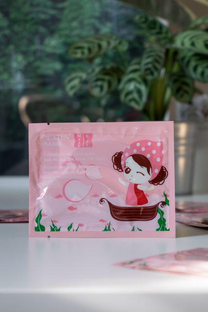 Pilaten Płatki pod oczy z kolagenem, Ekstrakt z alg morskich