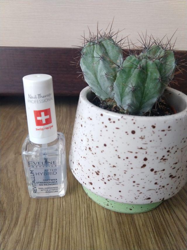 Eveline Nail Therapy Professional, Odżywka do paznokci, Revitalum, After Hybrid, Utwardzająca