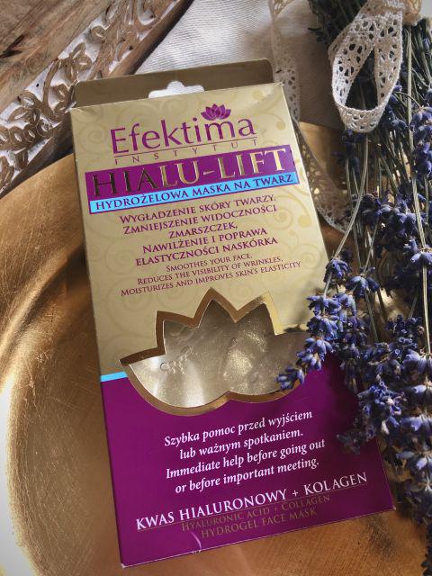 Efektima Hialu - Lift, Maseczka do twarzy, Hydrożelowa, Kwas hialuronowy i kolagen