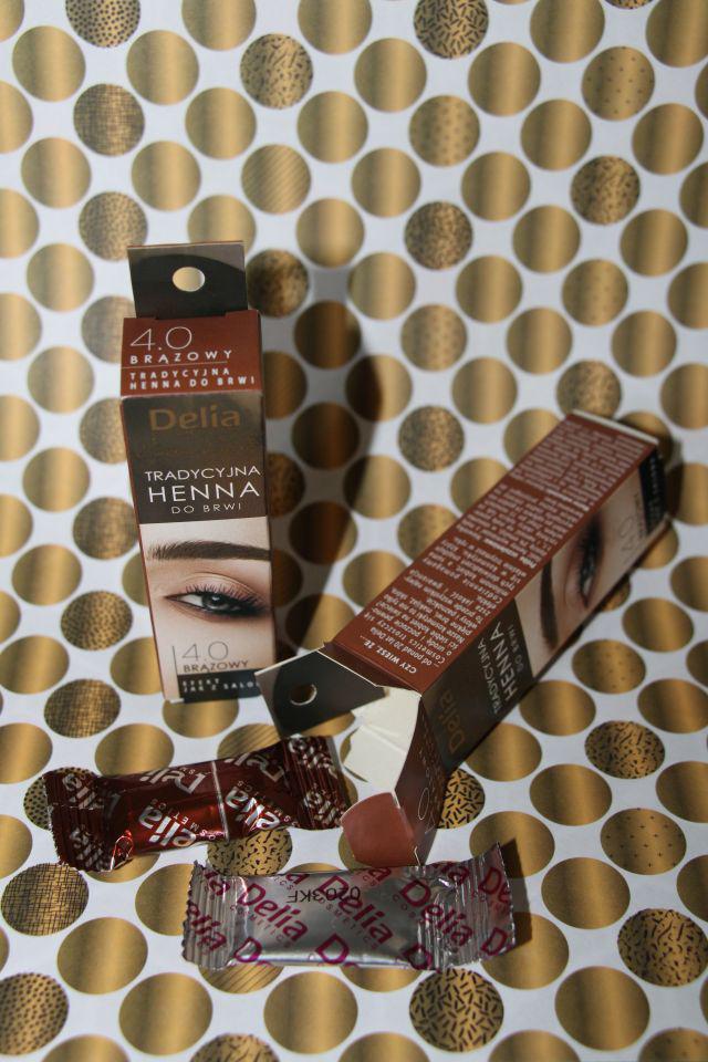 Delia henna do brwi, Tradycyjna nr. 4.0 brązowy