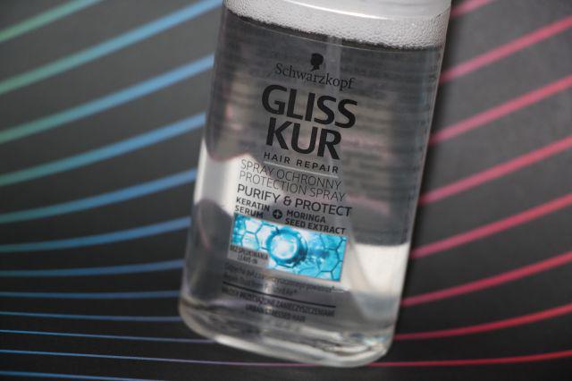 Schwarzkopf Gliss Kur Purify & Protect, Spray ochronny do włosów przeciążonych zanieczyszczeniami