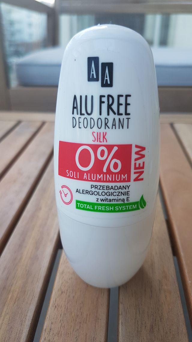 AA dezodorant silk bez soli aluminium z witaminą E