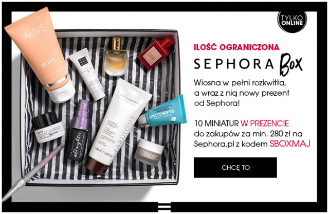 Sephora - gratis miniaturki do zakupu