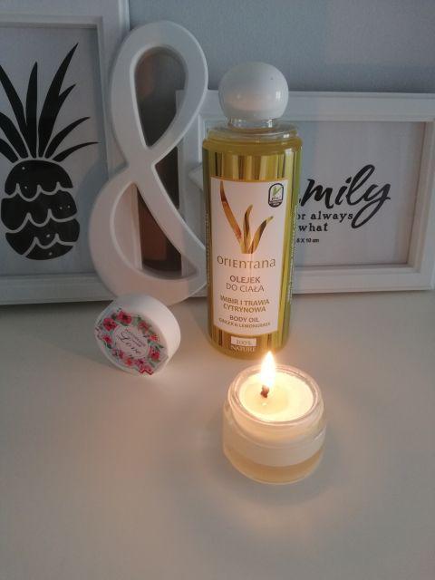 Orientana Olejek do ciała, Imbir i trawa cytrynowa