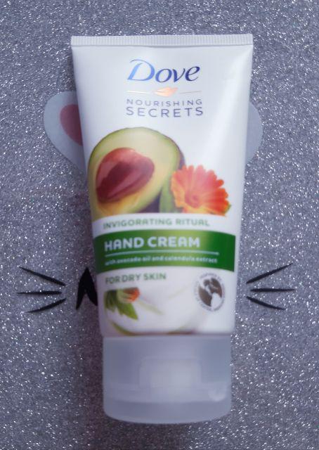 Dove Nourishing Secrets, Krem do rąk, Skóra sucha, Invigorating Ritual, Olej awokado i ekstrakt z nagietka