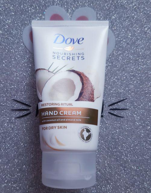 Dove Nourishing Secrets, Krem do rąk, Skóra sucha, Restoring Ritual, Olej kokosowy i migdałowy