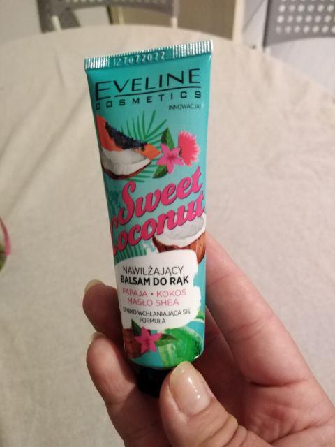 Eveline Balsam do rąk, Nawilżający, Sweet Coconut