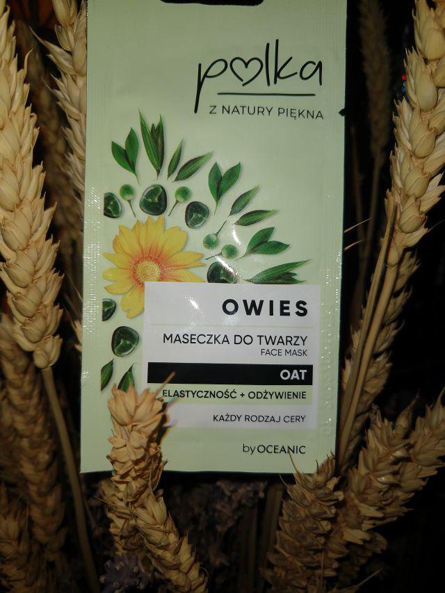 Polka Maseczka do twarzy, Elastyczność + Odżywienie, Owies
