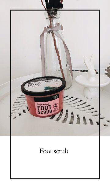 Organic Shop Peeling do stóp, Organic Lotus & Sugar  