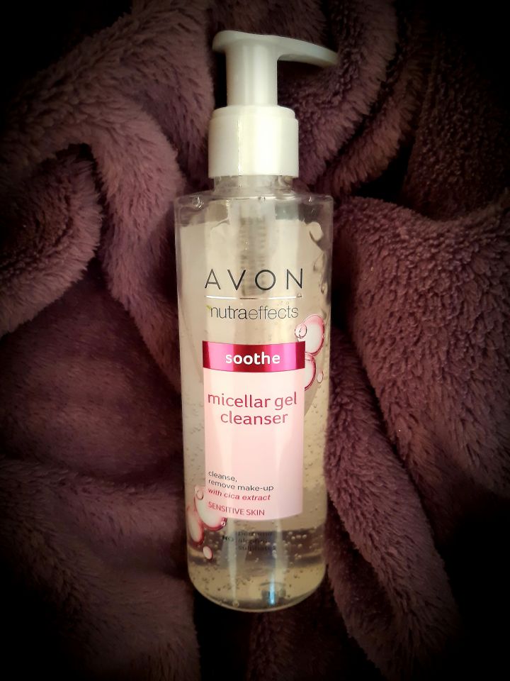 avon soothe micellar gel cleanser