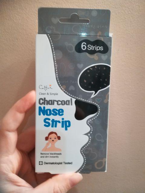 Cettua Clean & Simple, Plasterki na nos, Z węglem aktywnym