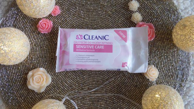 Cleanic Chusteczki do higieny intymnej, Sensitive Care