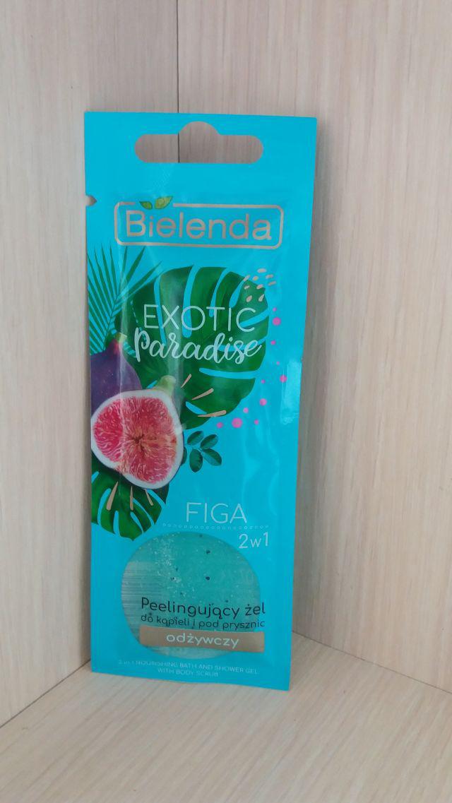 Bielenda Exotic Paradise, Peelingujący żel do kąpieli i pod prysznic, Figa