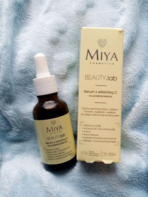 Miya Cosmetics Beauty lab, Serum do twarzy na przebarwienia, Witamina C
