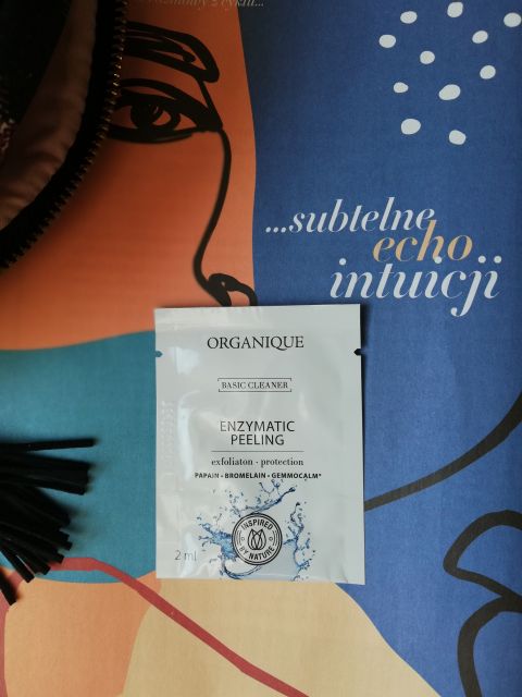 Peeling enzymatyczny eksfoliacja ochrona Organique 