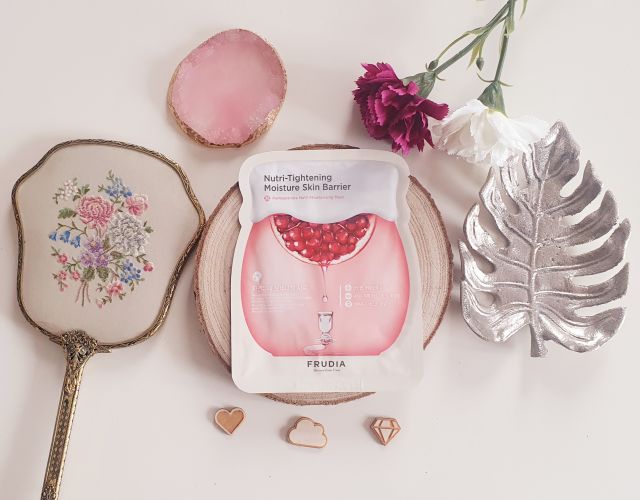 Frudia Maska do twarzy w płacie, Pomegranate Nutri-Moisturizing Mask