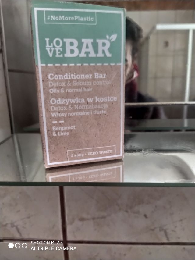 Love Bar Odżywka do włosów w kostce, Detox & Normalizacja, Włosy normalne i tłuste