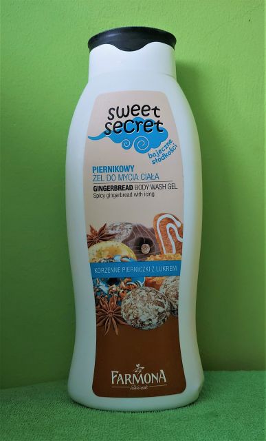 Farmona Sweet Secret, Piernikowy żel do mycia ciała, Korzenne pierniczki z lukrem