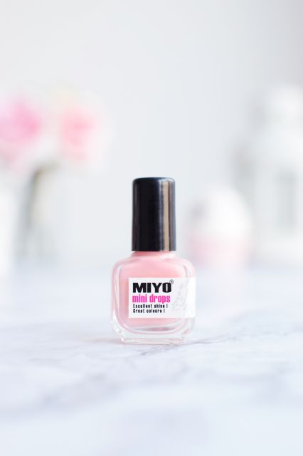 MIYO Mini Drops, Lakier do paznokci, nr 183 Peachy Peach
