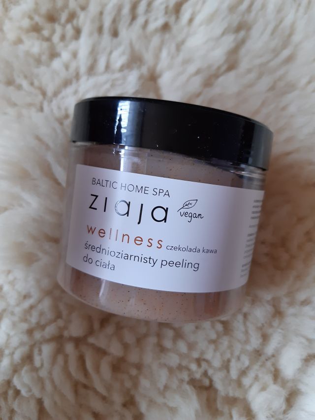 Ziaja Baltic Home SPA, Wellness, Peeling do ciała, Średnioziarnisty, Czekolada i kawa